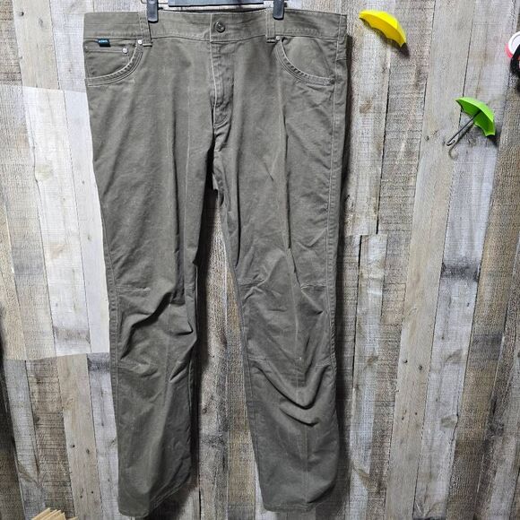 Kuhl Rydr Twill Forged Iron Hiking Outdoor Pants  40x36 - Picture 2 of 7